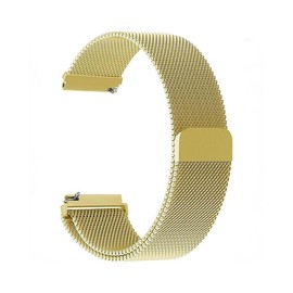 Milanese Watch Band, Quick Release Sport Metal Mesh Magnetic Band for Women Men Universal 18mm 20mm 22mm Watch - Color: Rose Gold, Specification: 20mm