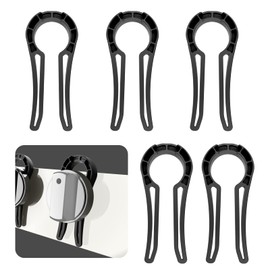 Gas Stove Safety Knob Lock, Baby Proof Stove Oven Locks, Kids Proof Stove Guard, Clear (Pack of 5)