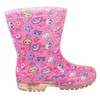 Gabby's Dollhouse Girls Light Up Wellington Boots UK 7 Child