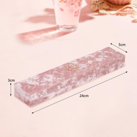 HAPPOW Jewellery Storage Chains, Velvet Long Chain Gift Box, Necklace Box, Bracelet Box, Vintage Gift Box, Jewellery, for Mother's Day, Birthday, Wedding, Anniversary, Valentine's Day, Anniversary