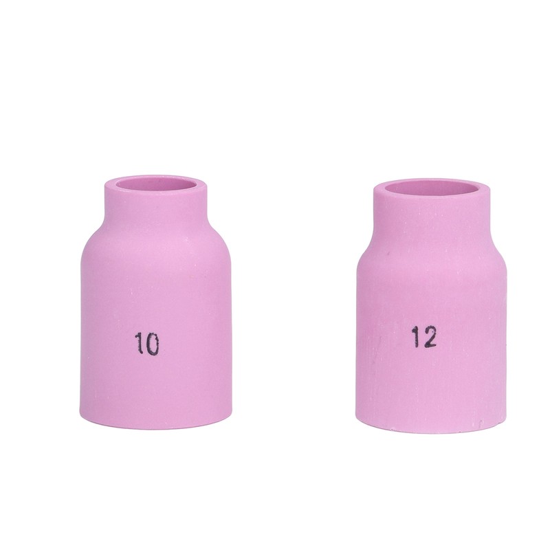 9Pcs/Set TIG Gas Lens Collets Body Brass Nozzle Ceramic Cup