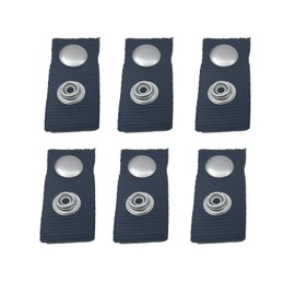 Boat Cover Snap Extender -Brass Heavy Duty snap - Extension Size, 1" - Built in Finger Loops. Extend The Life of Your Boat top Canvas! 6 Pack (6, 1")