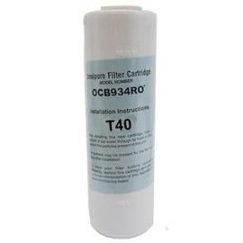 Omnipure (OCB934RO T40) 9.75"x3" GAC Coconut Carbon T40 Filter