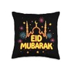 Eid Mubarak Throw Pillow