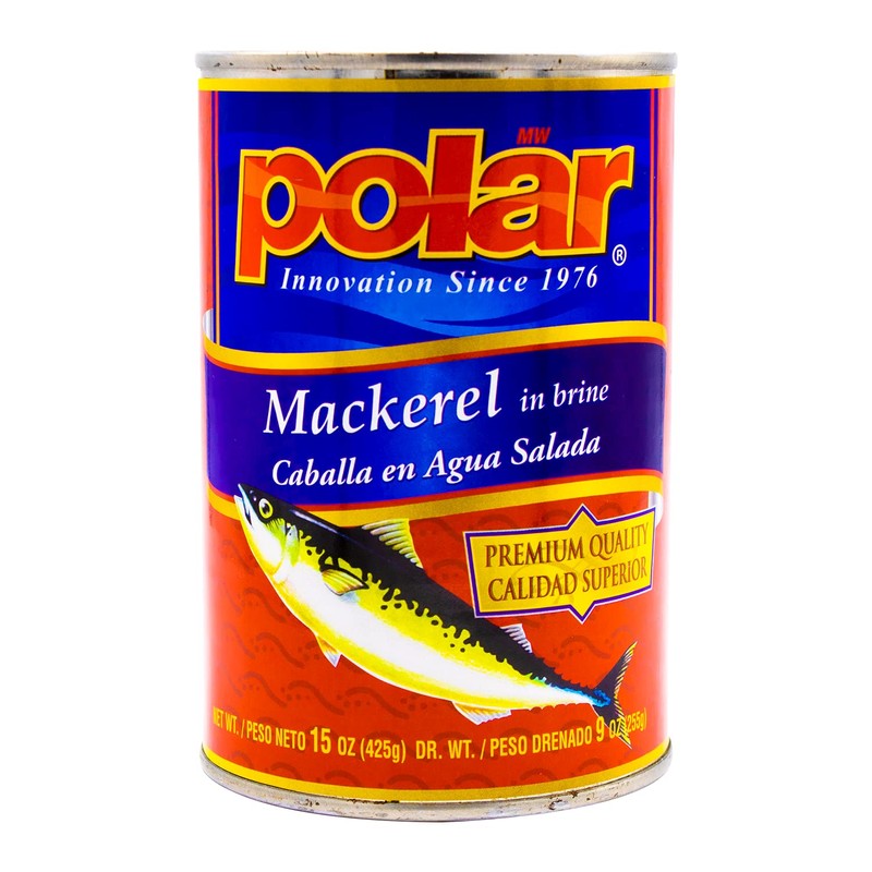 MW Polar Wild Caught Mackerel In Brine, 15 Oz