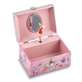 Unbranded Childrens Garden Fairy Mirrored Musical Jewelry Box (Plays Greensleeves)