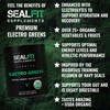 SEALFIT ElectroGreens - USDA Organic Greens Superfood + Electrolytes Powder.