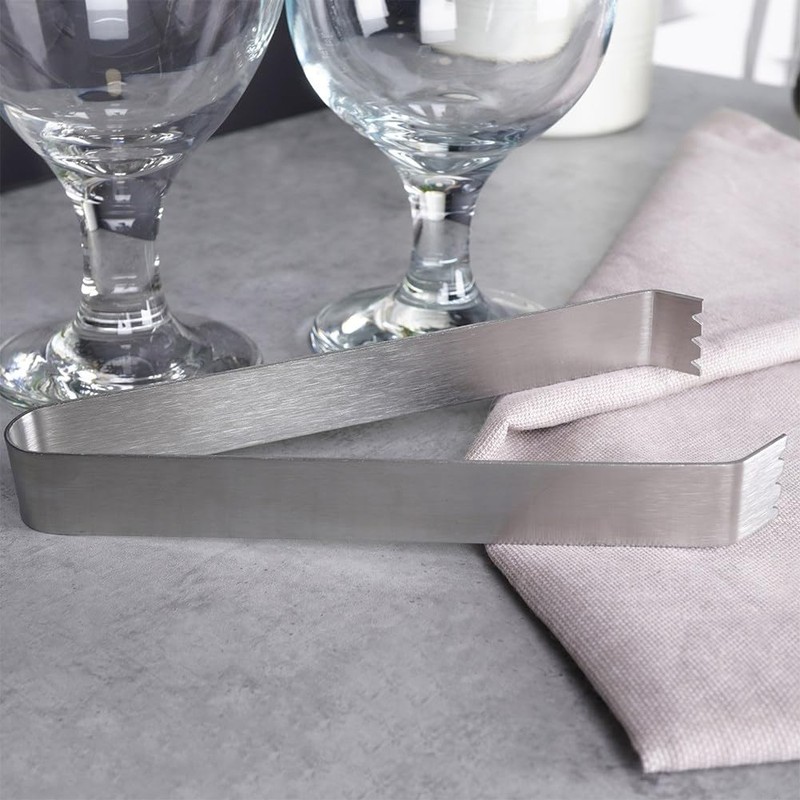 Vilde Ice tongs ice cube tongs sugar tongs stainless steel