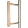 Sentiotec Sauna Door Handle LA 20 mm Set Wood Inside,