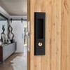 CCJH Privacy Pocket Door Lock Hardware with Key, Pocket Door