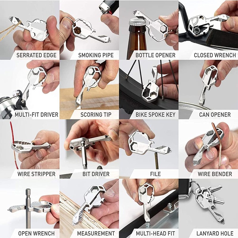 Key Tool | 24 in 1 Multifunctional Outdoor Key |