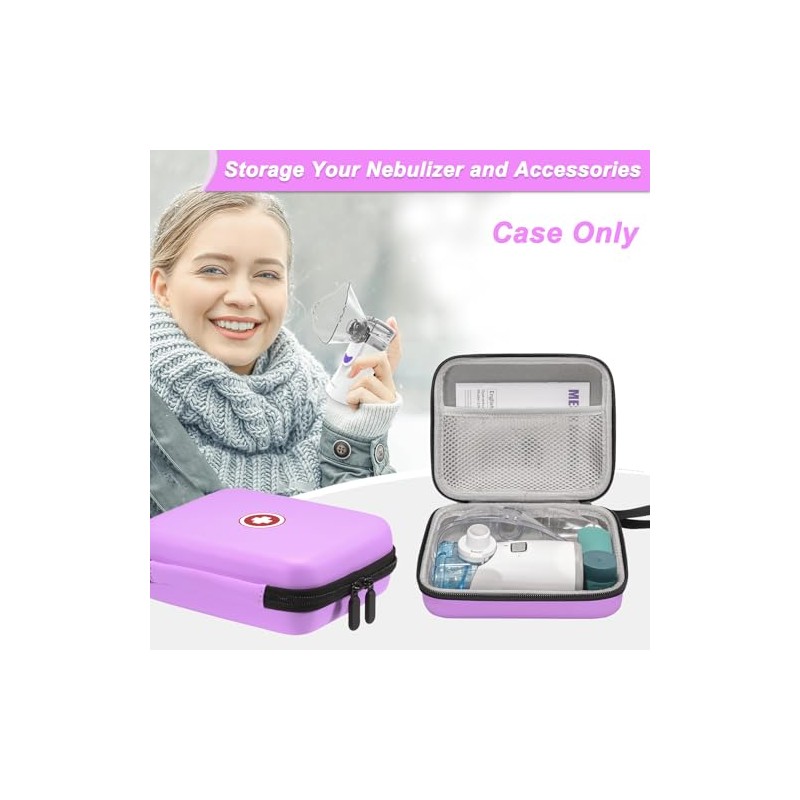 Klawdsky Portable Nebulizer Carrying Case - Travel Medical Bag