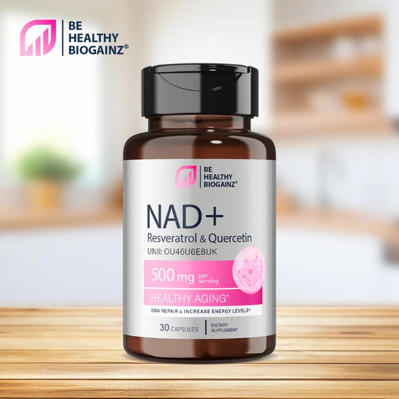 Biogainz Nad Resveratrol 30 Cpsulas Sin Sabor