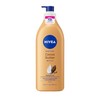 NIVEA Cocoa Butter Body Lotion for Dry Skin with Hyaluronic
