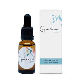 GONIKUA ELXIR, Srum ULTRA-HIDRATANTE para Cara y Cuello, Da y Noche, 35 Aceites Esenciales, Aceite de Almendras, Glicerina grado USP, Oro Coloidal,...