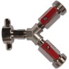 2-Way Stop Valve for Pressure Regulator 1 x 3/4 Inch