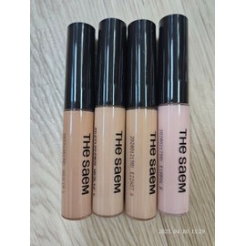 The Saem Cover Perfection Tip Concealer 10colors 1.75 Middle Beige / 더샘 커버 퍼펙션 팁 컨실러 10colors 1.75 미들 베이지