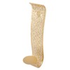 Shelving Solution Wall Sconce Candle Holder Gold Hollow Carved Exquisite