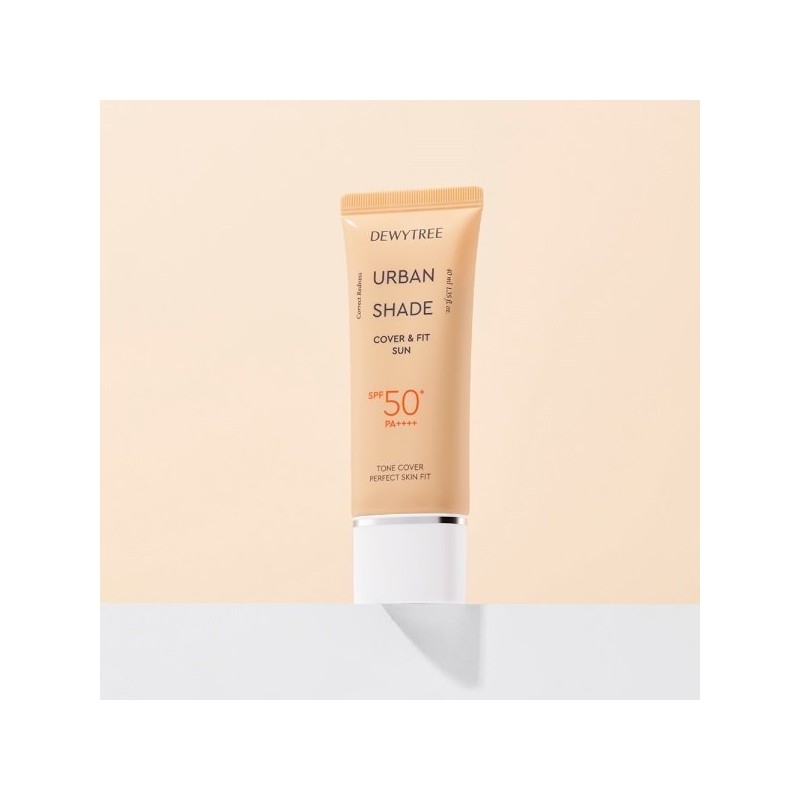 Dewy Tree 어반쉐이드 파데프리 커버앤핏 톤업 선크림 대용량 40ml /