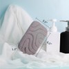 Myhomebody Esponja Ducha Doble Textura Exfoliante Baño Mujeres Corporal Lufa