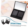 FRCOLOR 2pcs Box Eye Shadow Box Eye Brow Eyeshadow Palette