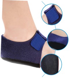 Ipetboom 1 Pair Heel Protectors Heel Sleeves Fit Cushions for Foot Support Reducing Stress Tension Non Skid Design Breathable Material for Comfort and Relief