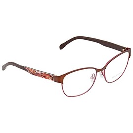 Emilio Pucci EP5016 Eyeglass Frames - Dark Brown Frame, 53 mm Lens Diameter EP501653050