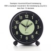 Table Clock Non Ticking Bedroom Clocks Silent Alarm Clocks Glow