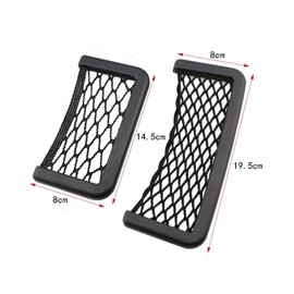 Car Net Storage Bag with Phone Holder Car Carrying Bag BL01598 Large 100ea