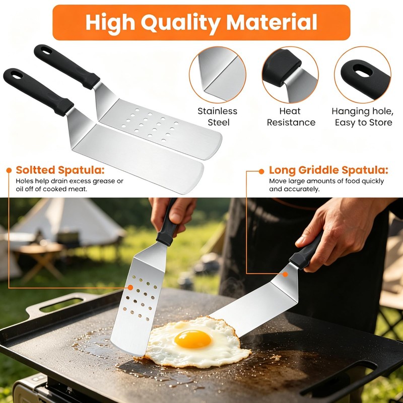32pcs Griddle Accessories Kit for Blackstone, Flat Top Grill Accessories