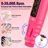 Drill para Uñas Profesional,Lostrain Lima de Uñas Eléctrica con 18
