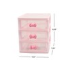 Lovely Pink Receiving Storage Cabinets Box With Multi-layers And Pink