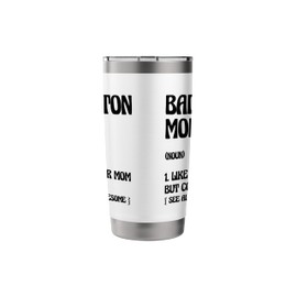 Badminton Mom Player Shuttlecock Stainless Steel Insulated Tumbler