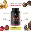 Complejo de Maca 200 Cápsulas. Ingredientes naturales: Maca Amarilla, Negra