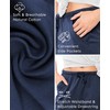 Sexy Basics Women's 3 Pack Soft Flex-Cotton Knit Pajama Pants/Lounge