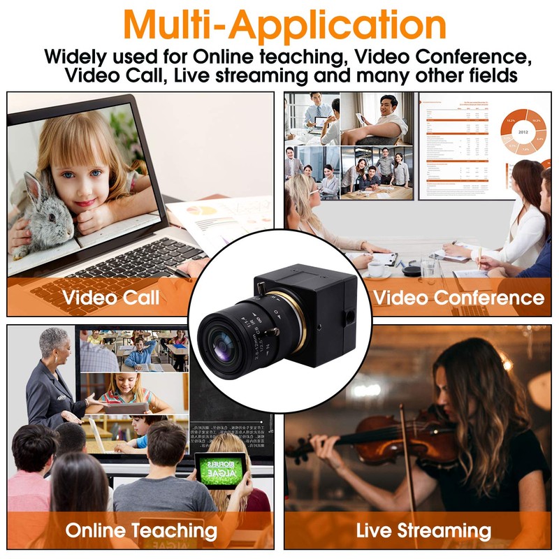 Svpro 8MP USB Webcam with 2.8-12 mm Vario Lens Manual