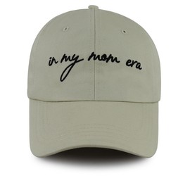 New Mom Hat for Women, Mama Birthday Gifts Party Favor, in My Mom Era Baseball Cap, Christmas Mother's Day Retirement Gifts for Mommin Grandma Mimi Off-White