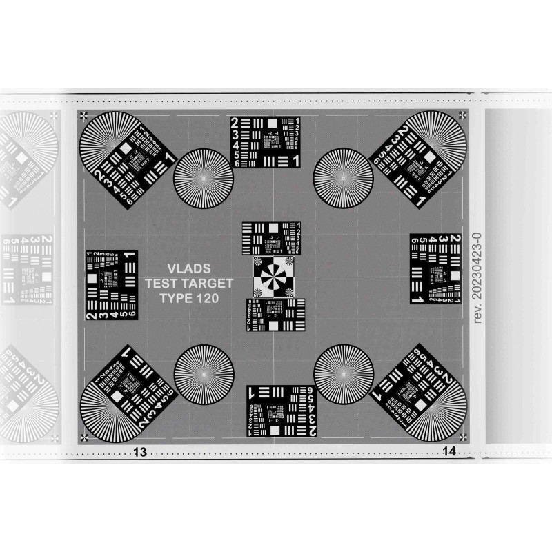 vlads test target Type 120 6x7 Focus/Sharpnes