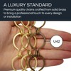 RCH Hardware CH-04R-SN Brass Chandelier Chain, Satin Nickel (1 Foot)