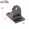 DYSO Heavy Duty Front Shackle Tow Hook Bracket Fit Dodge