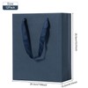 Sdootjewelry Navy Blue Gift Bags, Navy Gift Bag with Handles
