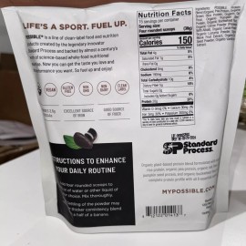 Possible Protein Powder  Chocolate - 20G of Vegan, Plant-Based Protein  - Non-
