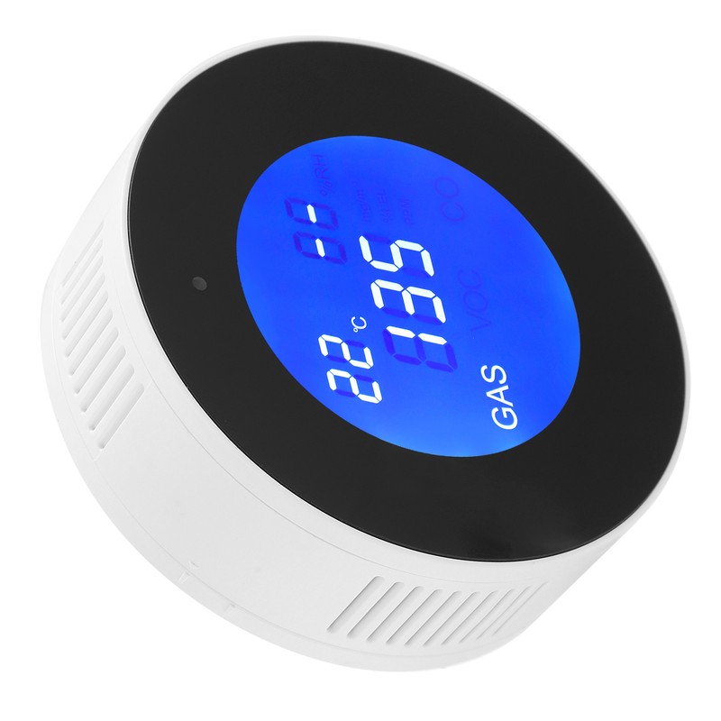 WIFI Natural Gas Detector Alarm WallMounted Leakage Sniffer AC