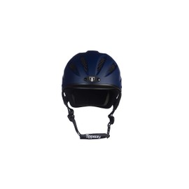 TIPPERARY EQUESTRIAN Horse Riding Helmet - Sportage - Lightweight Cooling Horseback Riding Apparel - Safety Helmet with Superior Ventilation and Air Flow - Navy Blue - S