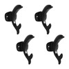 XSGTZMJ 4 Pcs Decorative Hooks Dolphin Styling,Dolphin Coat Hook for