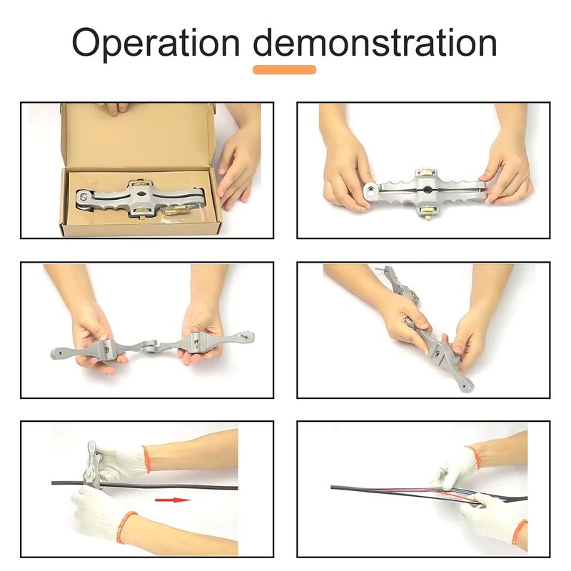 Candeon Cable Stripper Stripping Tool, 10-25 mm Armoured Cable Stripper