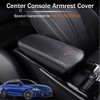 LEXLEY Armrest Box Cover Center Console Pad Waterproof Anti-Scratch Leather