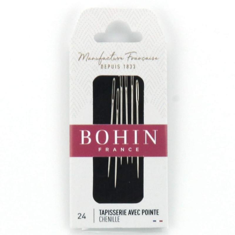 Bohin 00936 Tip Clover Embroidery Needles with point 24