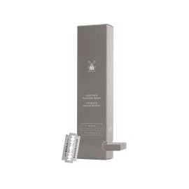 MÜHLE Stainless Steel Safety Razor Blades | 200 Pack 10 Count (Pack of 1)