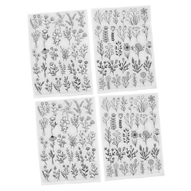 Operitacx 2sets Dissolving Embroidery Paper Water-Soluble Stabilizer Embroidery Interfacing for DIY Projects 2sheets*2